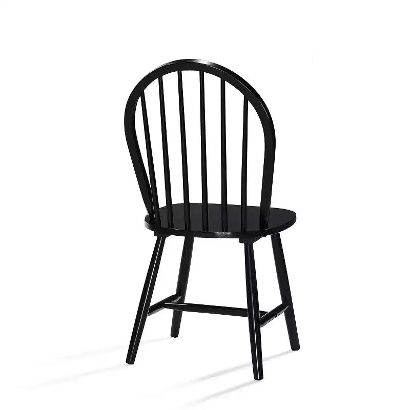 GDFStudio Rivera Farmhouse Wood Spindle Back Dining Chairs (Set of 2)