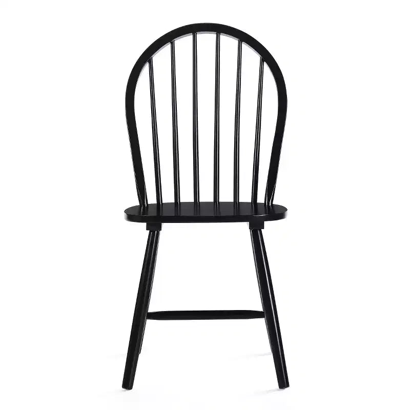 GDFStudio Rivera Farmhouse Wood Spindle Back Dining Chairs (Set of 2)