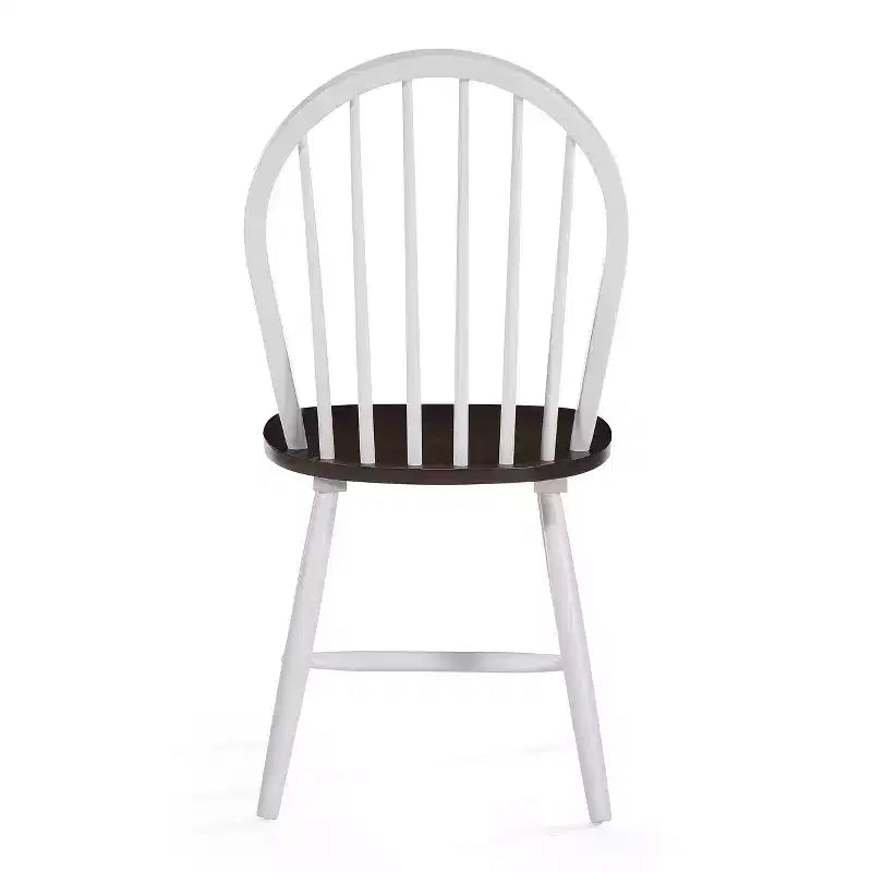 GDFStudio Rivera Farmhouse Wood Spindle Back Dining Chairs (Set of 2)