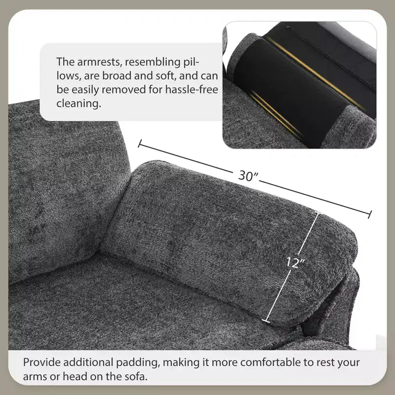 Dovelina White Modular Convertible Sectional Sofa Bed Set, 4 Seat Upholstered Sleeper, Deep-Seat Loveseat
