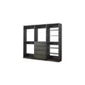 HomeStock Prosper Freestanding Walk in Wood Closet System