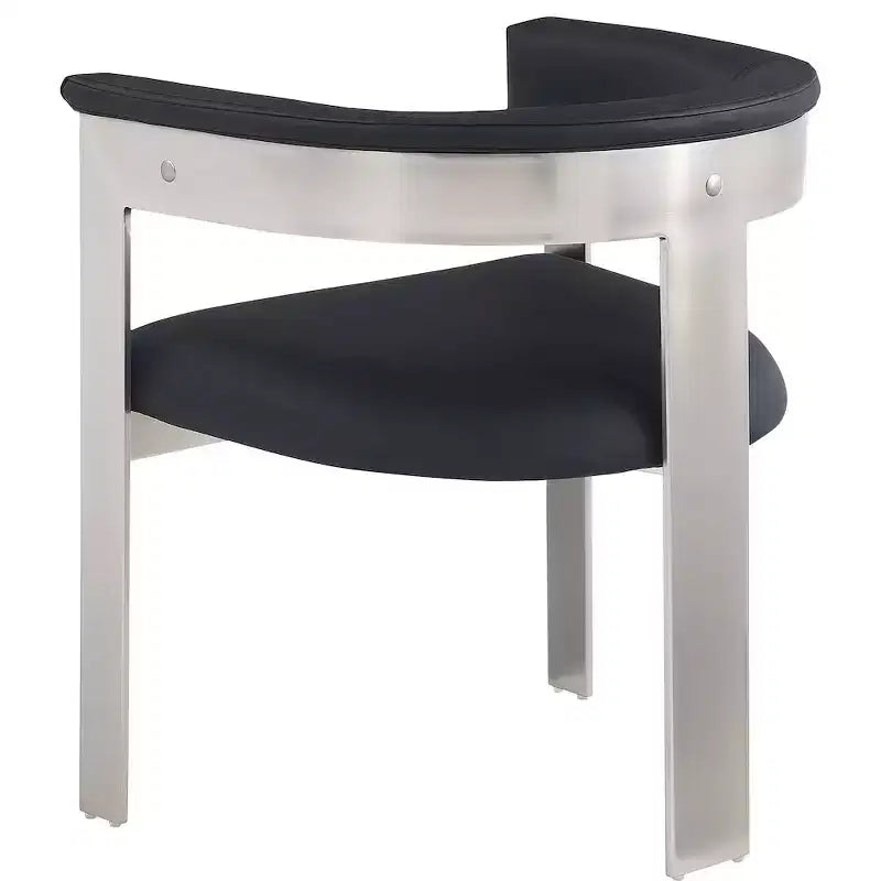 Meridian Furniture, Chaises de salle à manger Romeo en similicuir (lot de 2)
