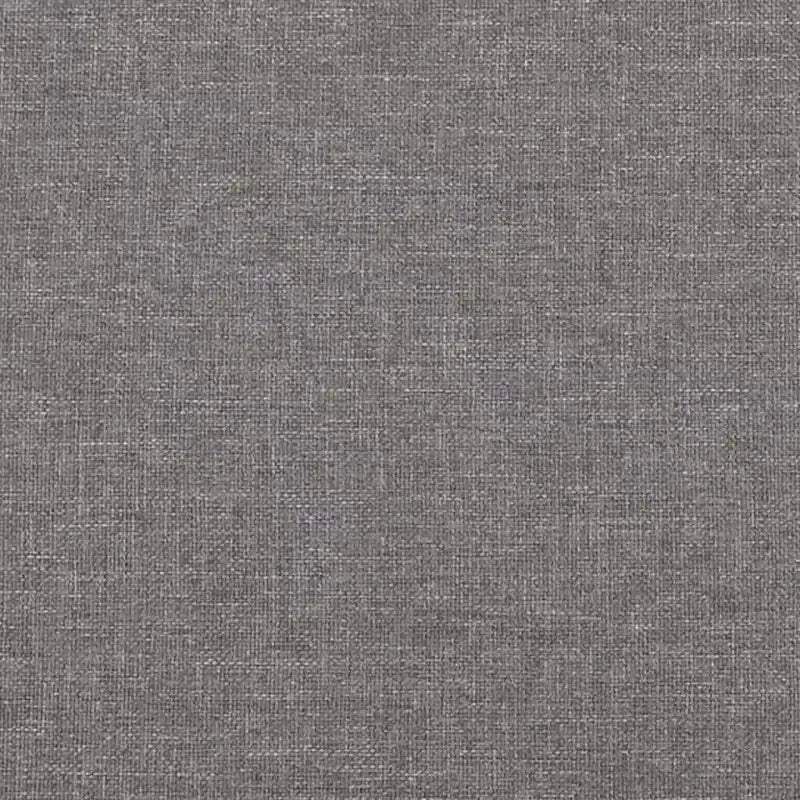 vidaXL Light Gray 2-Seater Sofa - Modern Style with Durable Fabric, Sturdy Metal and Plywood Frame, Comfortable Seats, & Easy Assembly