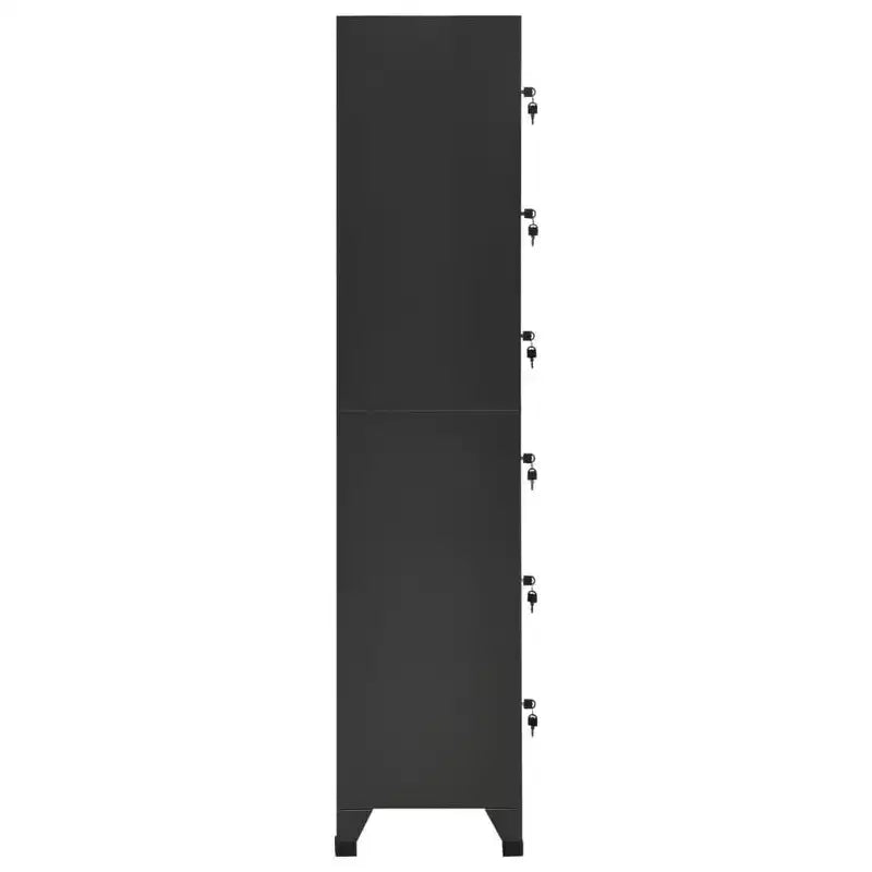 vidaXL Locker Cabinet Anthracite Steel Standard Locker Cabinet