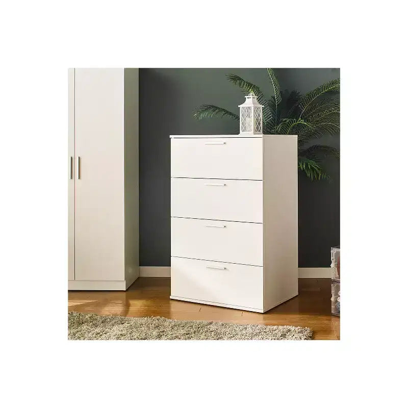 HomeStock Oliver Four-Drawer Jumbo Chest