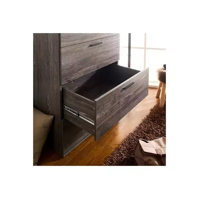 HomeStock Oliver Four-Drawer Jumbo Chest