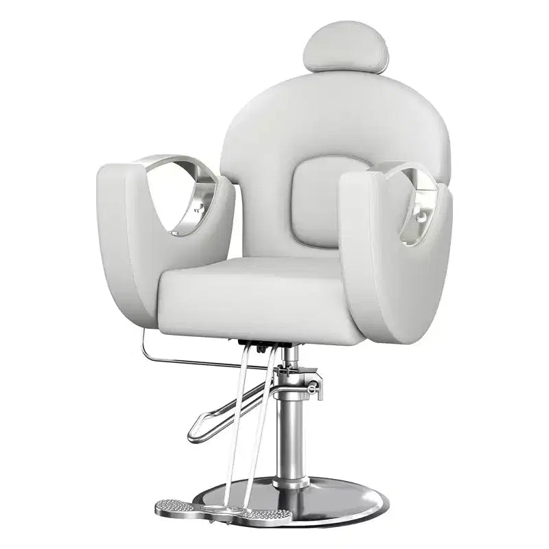 360Swivel Barber Chair Salon Chair, Height Adjustable Reclining Barber Chair, Spa Beauty Equipment, Heavy Duty Swivel Styling Chair