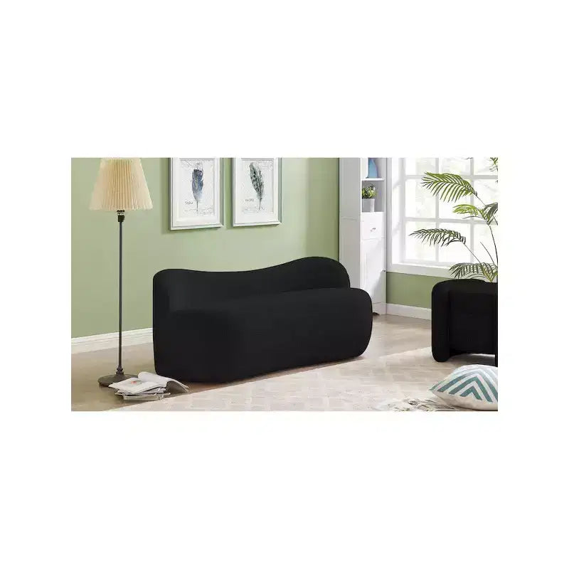 Meridian Furniture,Flair Boucle Fabric Bench