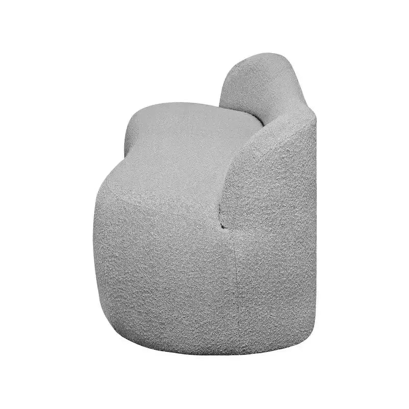 Meridian Furniture,Flair Boucle Fabric Bench