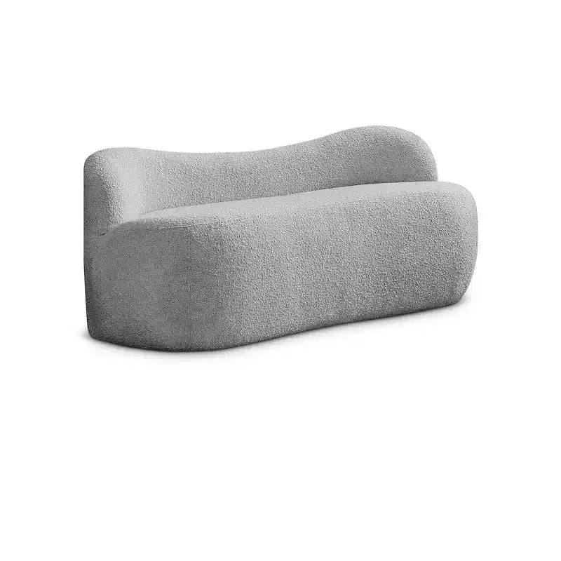 Meridian Furniture,Flair Boucle Fabric Bench