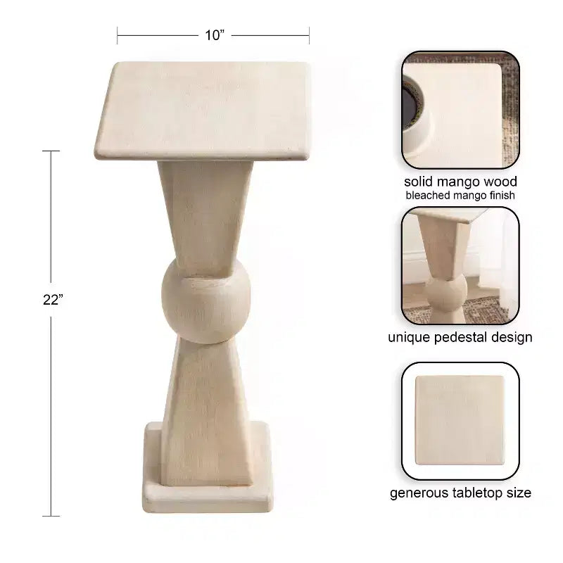 Table d'appoint en bois Kate et Laurel Gaeta