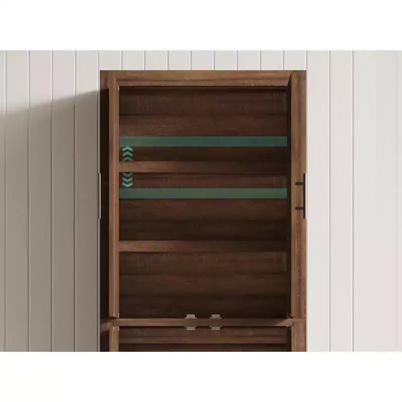Tall Wooden Kitchen Pantry Cabinet for Dining, Living Room