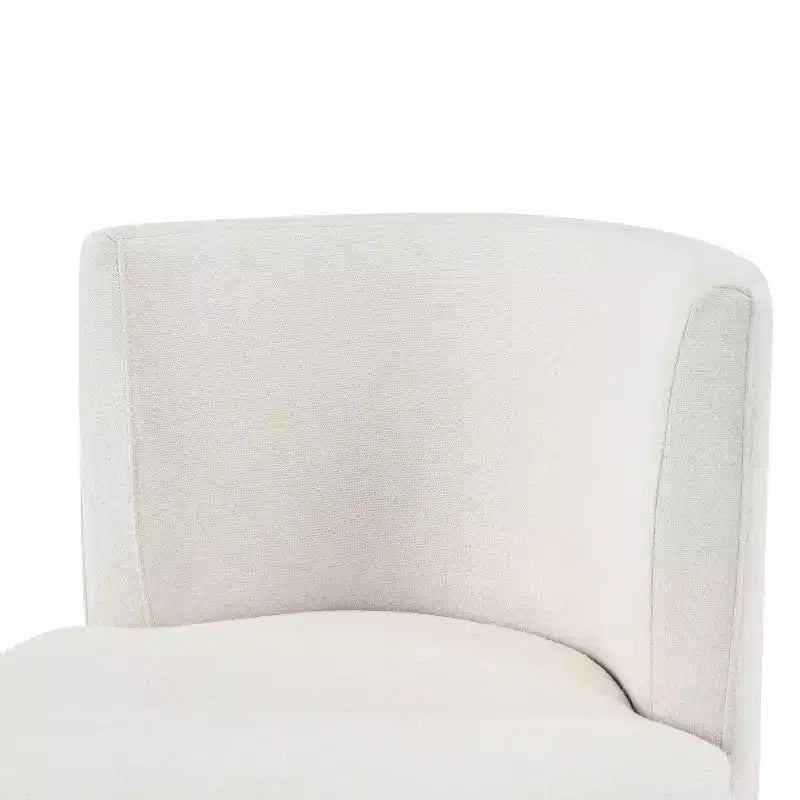 Chaise de salle à manger pivotante rembourrée moderne Gorrum de Christopher Knight Home