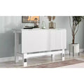 Okak Farmhouse Rectangle Extendable Dining Table with 18 Inch Drop Leaf Kitchen Table for 4,Space-Saving,White