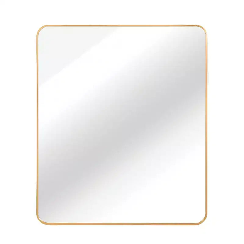 Whisen 30x36 Inch Rectangular Bathroom Wall Mirror, HD Glass with Anti-Rust Aluminum Frame