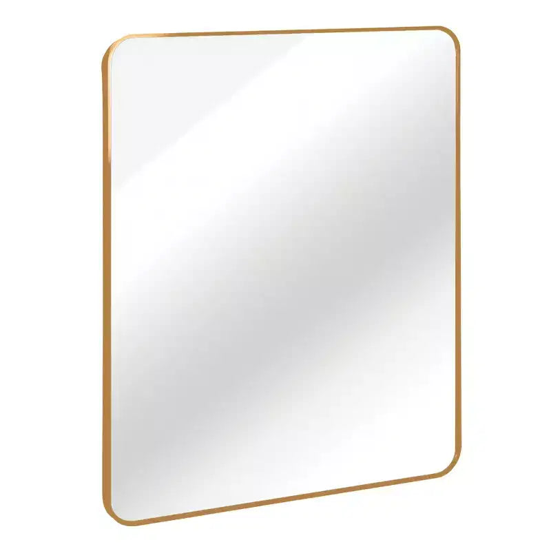 Whisen 30x36 Inch Rectangular Bathroom Wall Mirror, HD Glass with Anti-Rust Aluminum Frame