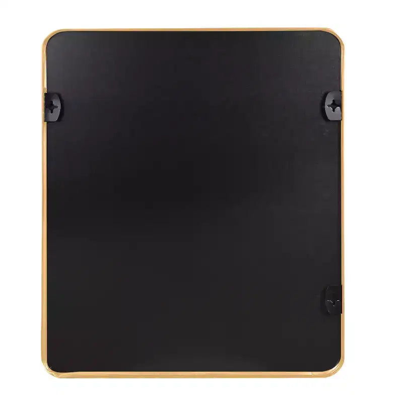Whisen 30x36 Inch Rectangular Bathroom Wall Mirror, HD Glass with Anti-Rust Aluminum Frame
