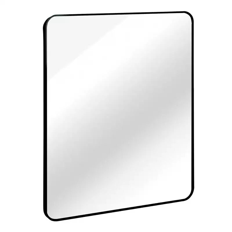 Whisen 30x36 Inch Rectangular Bathroom Wall Mirror, HD Glass with Anti-Rust Aluminum Frame
