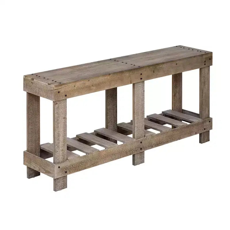 Merax Vintage Entryway Console Table with Reinforced Legs