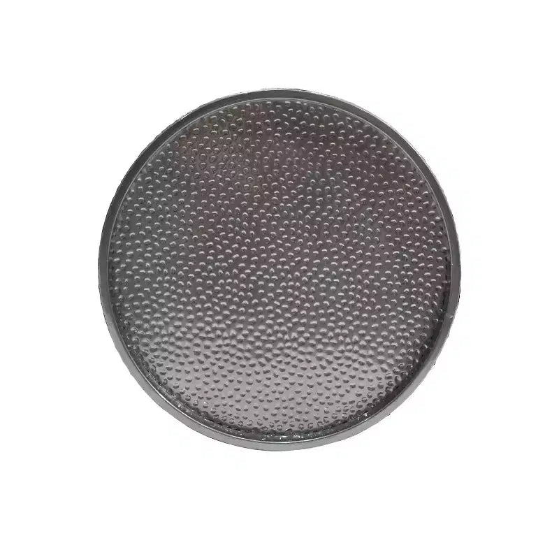 Table d'appoint cylindrique en fer martelé Elsmere de GDFStudio (lot de 2)