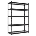 2200LBS Storage Shelves, Wire Shelving Unit, 5 Tier Heavy Duty Garage Shelving, Adjustable Metal Shelves for Pantry Closet Warehouse Basement