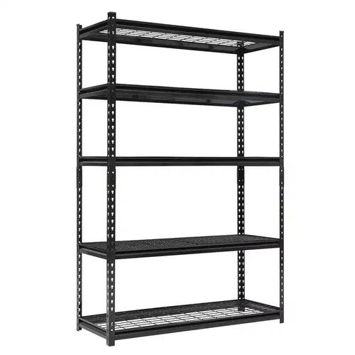 2200LBS Storage Shelves, Wire Shelving Unit, 5 Tier Heavy Duty Garage Shelving, Adjustable Metal Shelves for Pantry Closet Warehouse Basement