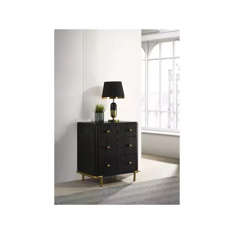 Coaster,Arini 3-drawer Nightstand