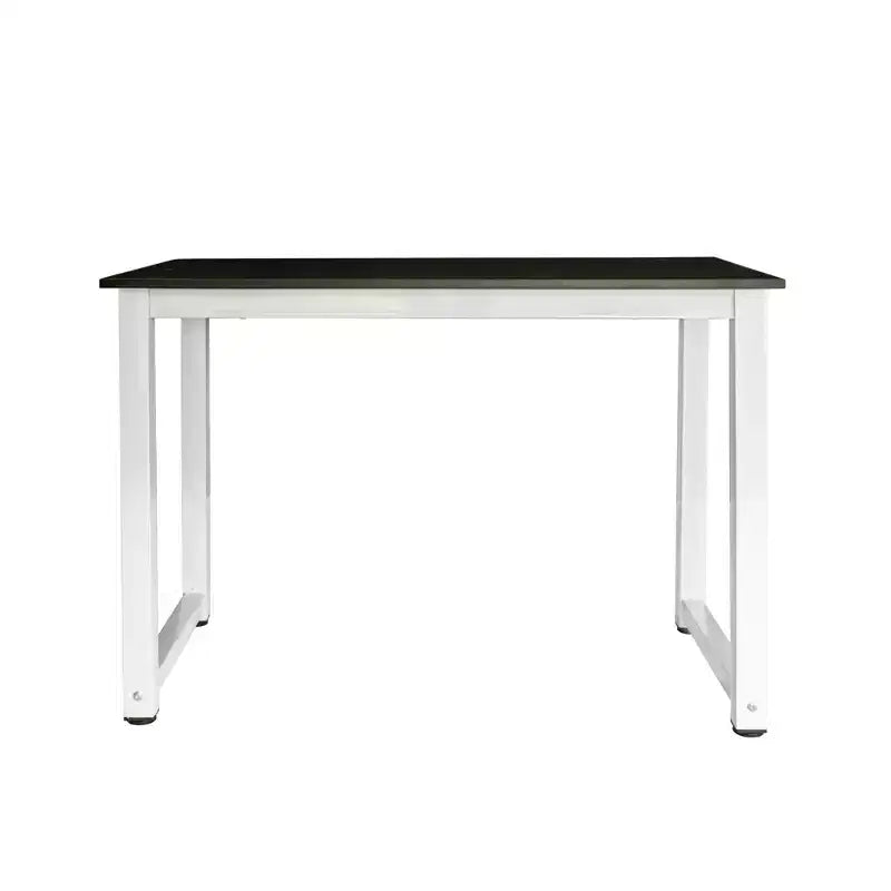 Karl Home Decent High Strength Wooden Computer Desk Black