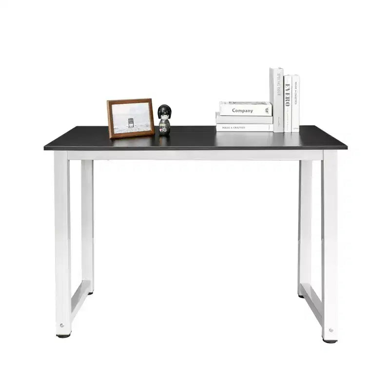 Karl Home Decent High Strength Wooden Computer Desk Black