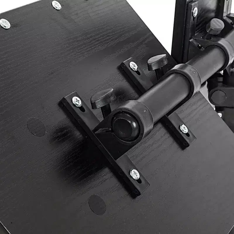 Karl Home Four-Wheel Multifunctional Flat Surface Lifting Computer Desk Black