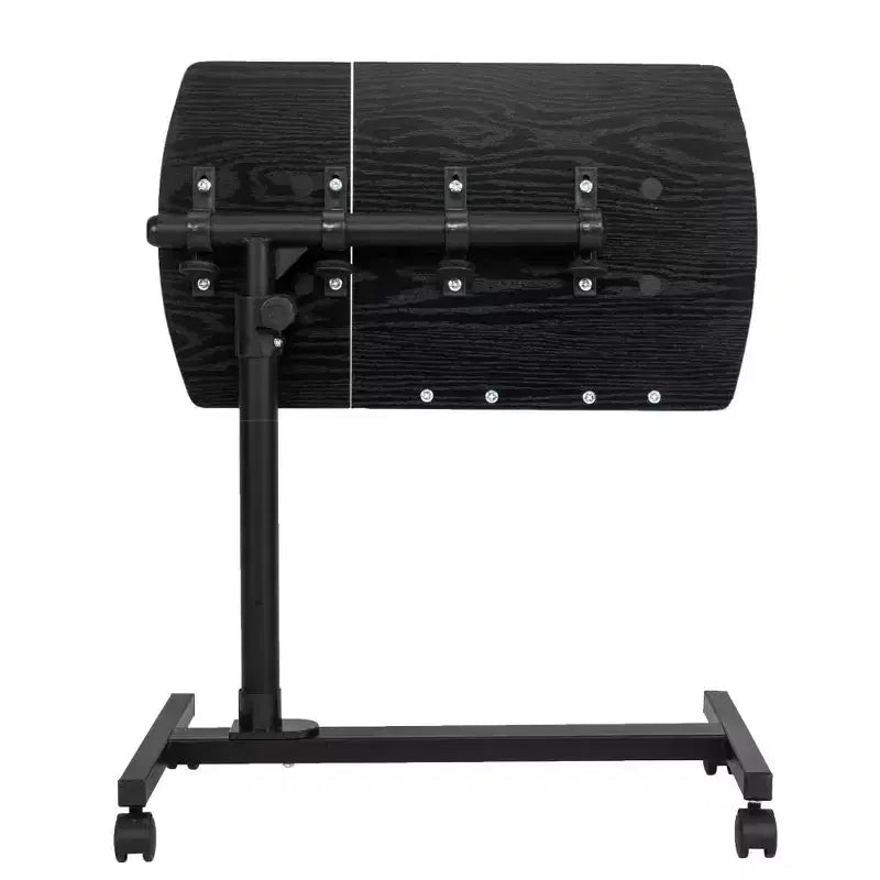 Karl Home Four-Wheel Multifunctional Flat Surface Lifting Computer Desk Black