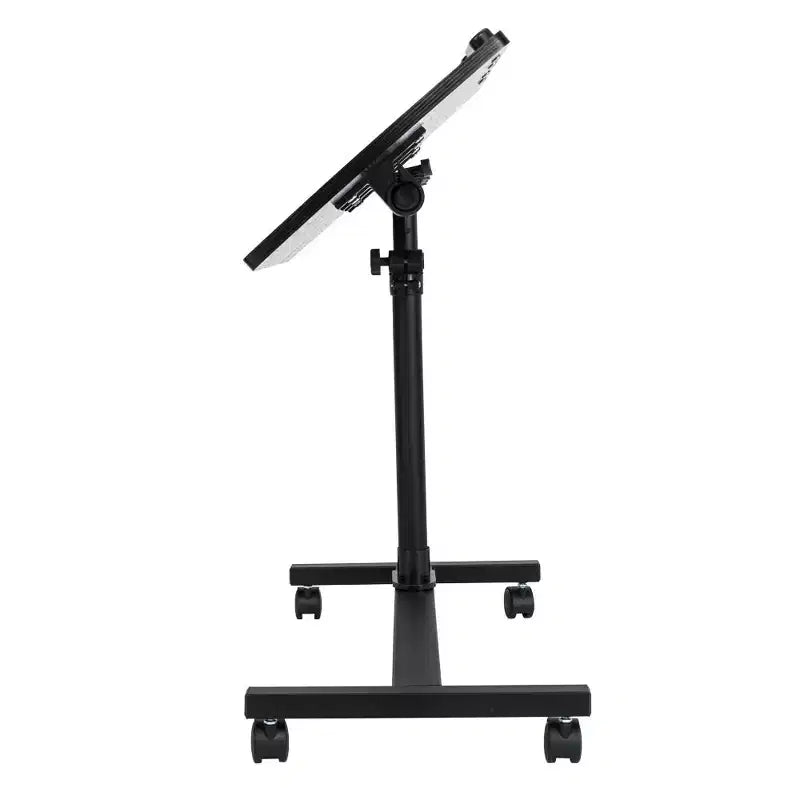 Karl Home Four-Wheel Multifunctional Flat Surface Lifting Computer Desk Black