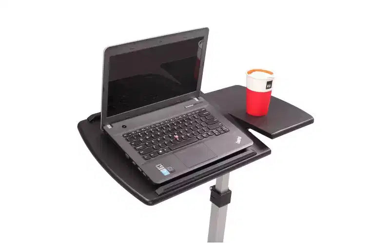 Karl Home 29 inch H x 25 inch W Laptop Cart with Wheels