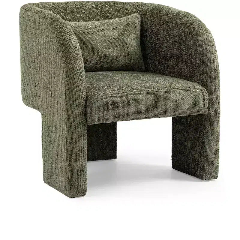 Meridian Furniture,SawyerChenille Fabric Accent Chair