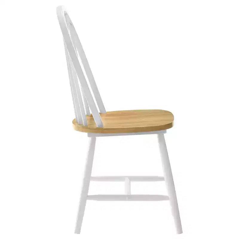 Coaster,Cinder Wood Dining Side Chair White (Set of 4)