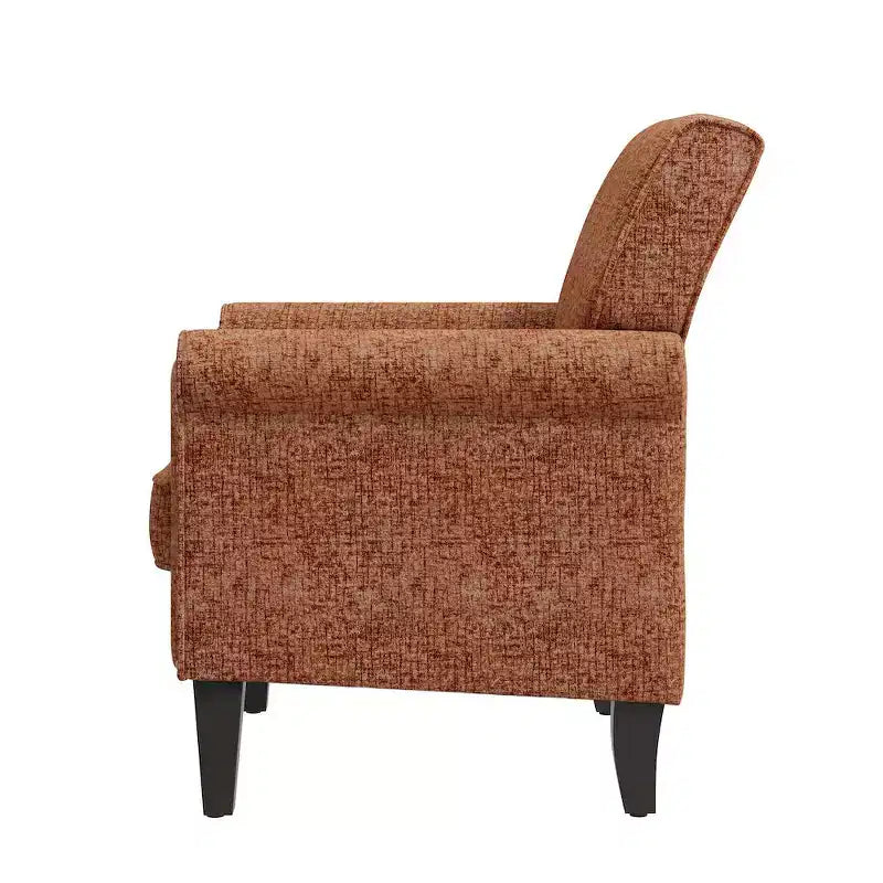 HL Home,Jean Rolled Arm Chair with Nailheads
