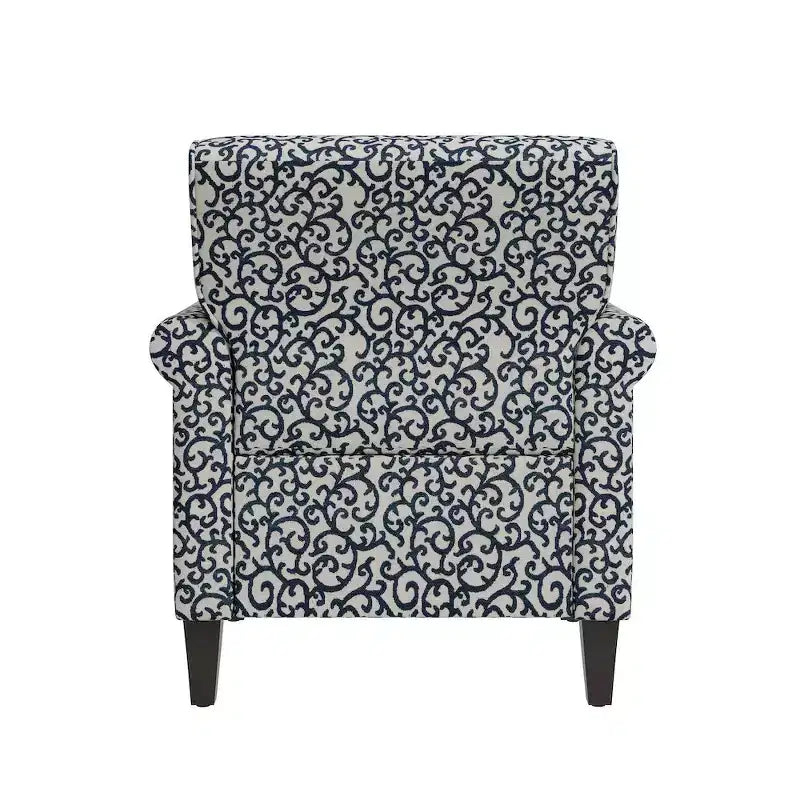 HL Home,Jean Rolled Arm Chair with Nailheads