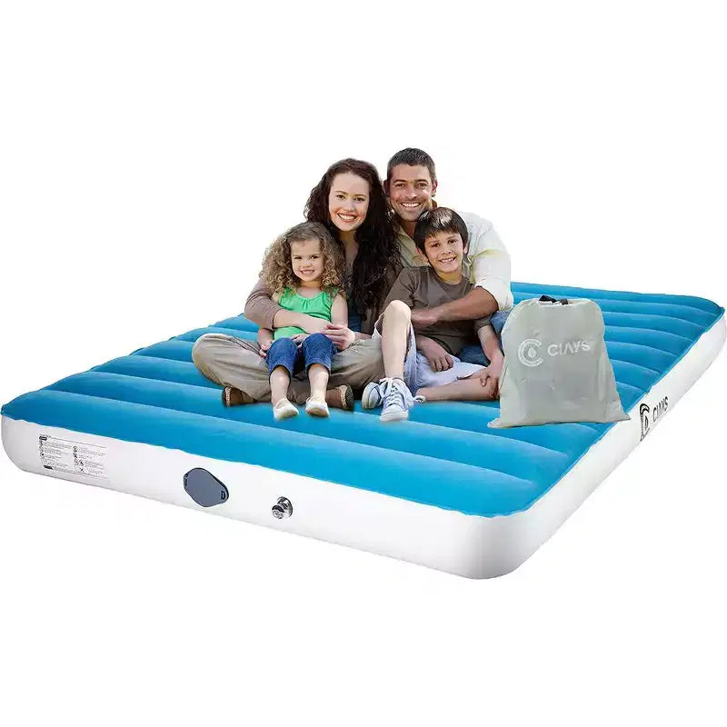 Ciays Twin Air Mattress Built-in Pump, Blow Up Mattress w/ Carrying Bag