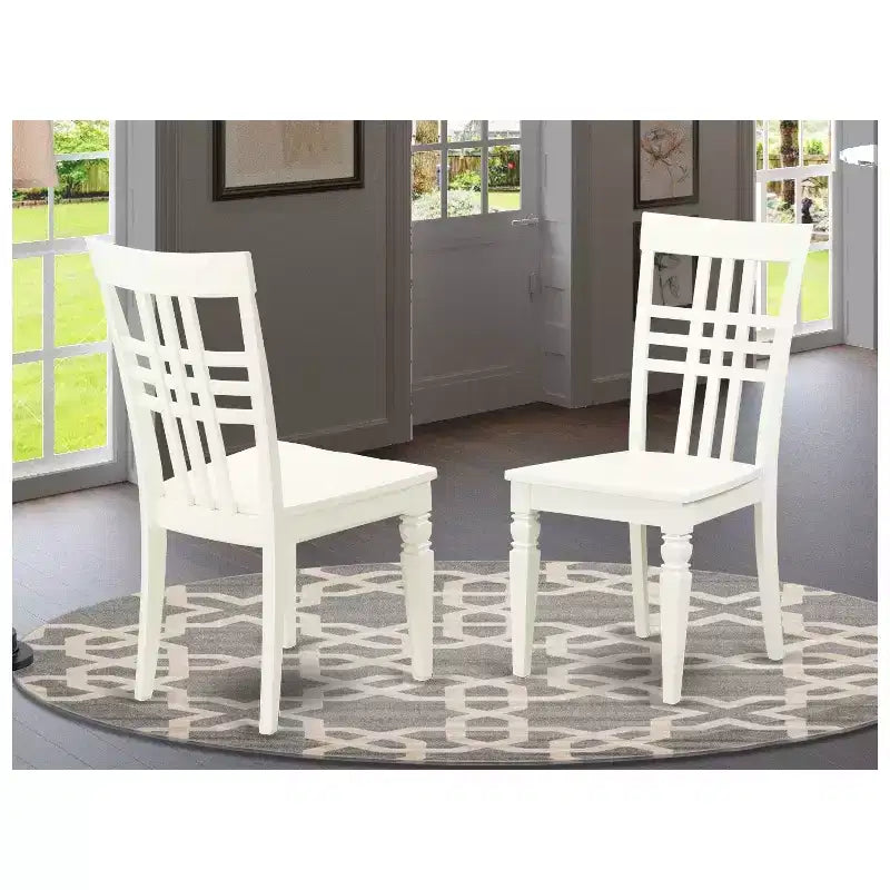 HomeStock Beachy Beauty Dining Chair With Wood Seat - Linen