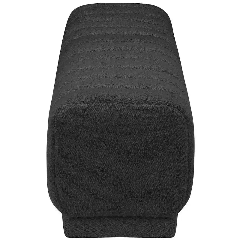 Meridian Furniture,Heathrow Boucle Fabric Ottoman/Bench