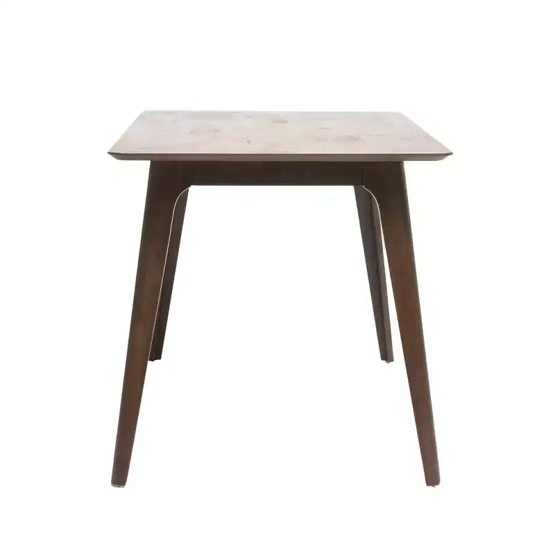Christopher Knight Home Dryn Mid-Century Modern 5 Piece Rubberwood Upholsetered Dining Set with Curved Backrest