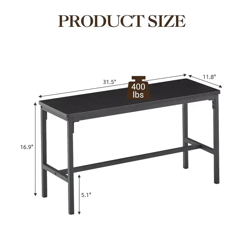 Ensemble de table à manger pour 4, table de cuisine avec 2 bancs, casier à vin et étagère de rangement, ensemble de table à manger rectangulaire, pour petits espaces, appartement, coin repas