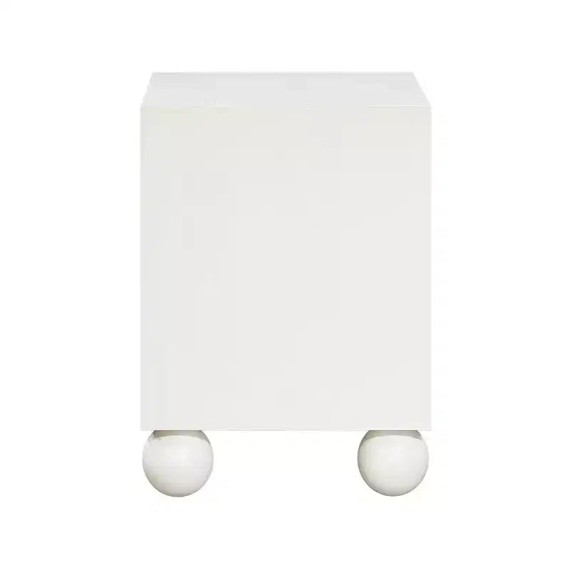Meridian Furniture,Kent Cream Nightstand