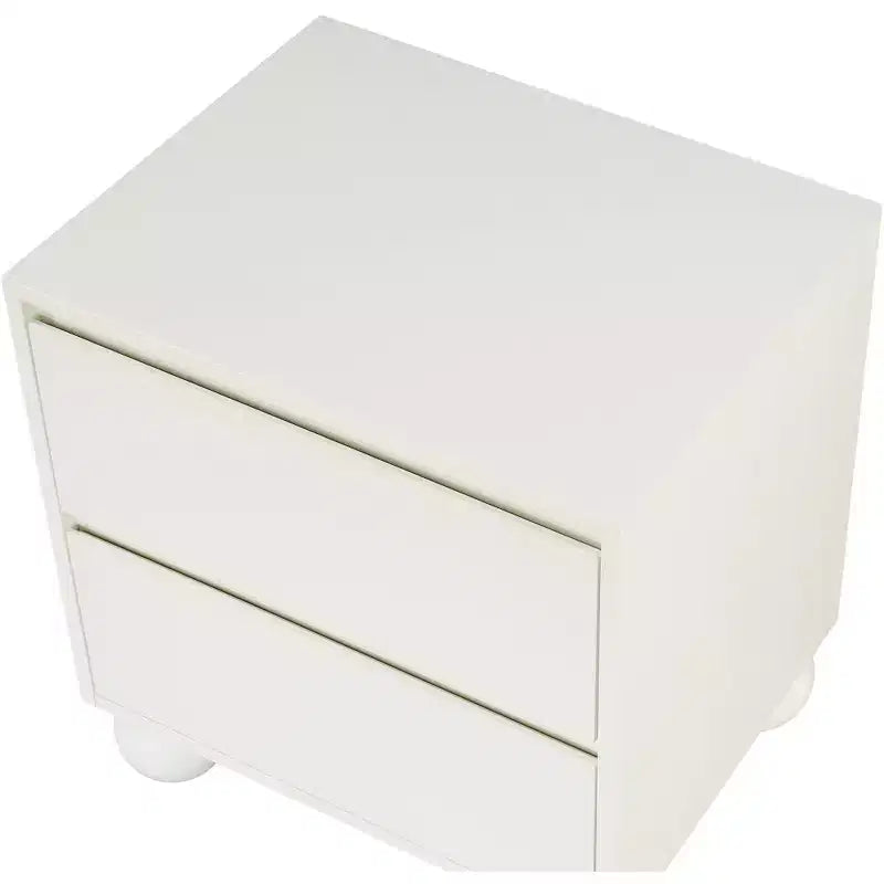 Meridian Furniture,Kent Cream Nightstand