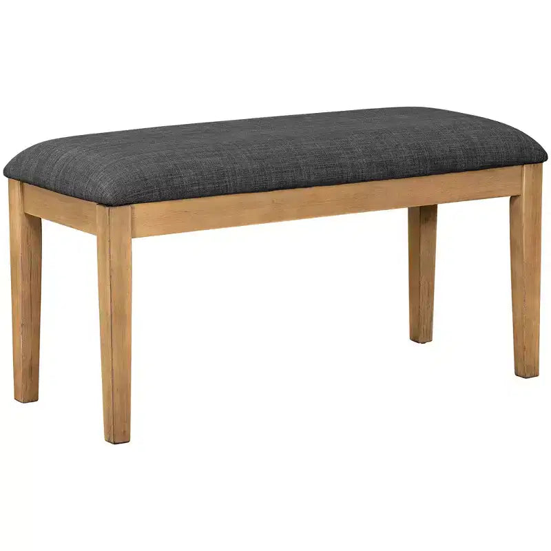 Ensemble de salle à manger extensible 6 pièces Polibi Modern Farmhouse