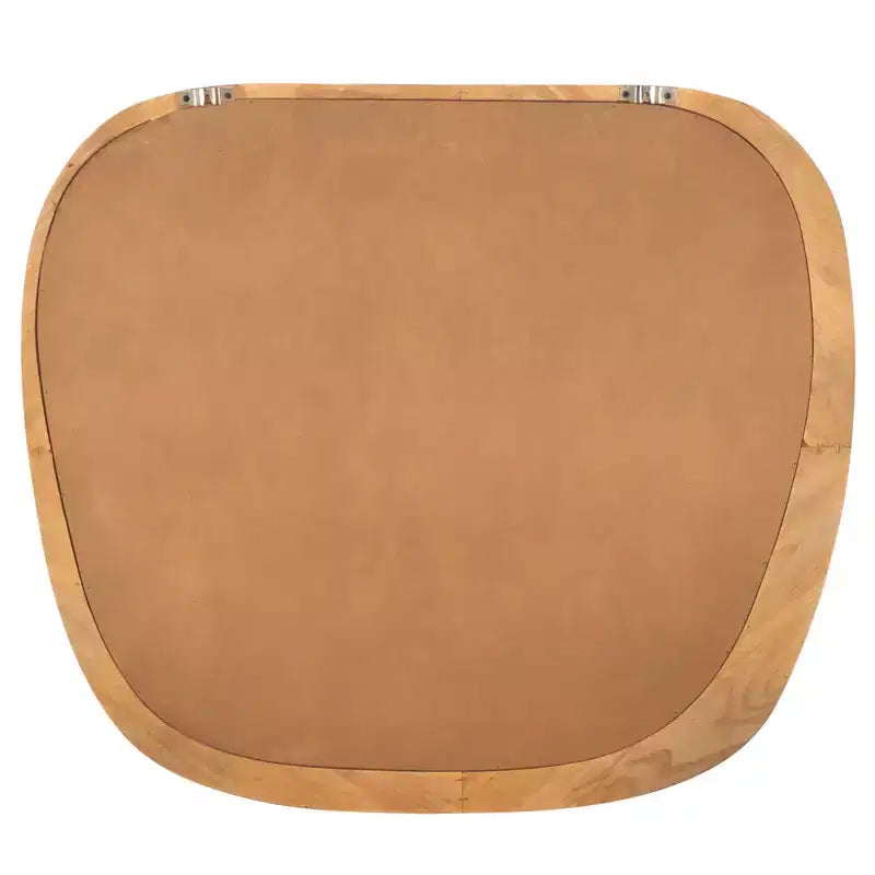Zita Mirror - 29.92 x 26.18 - MRR9025 - Walnut - Safavieh