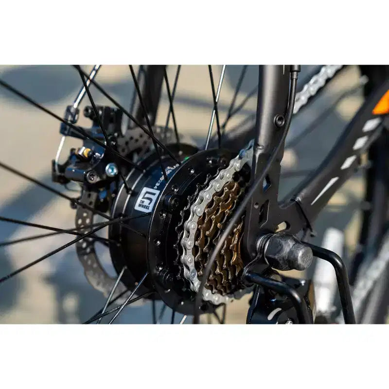5TH WHEEL DISCOVER Commuter Electric Bike - 700W Peak, 20 mph, up to 43 Mile Range, 330 lbs Capacity, 26 Tires