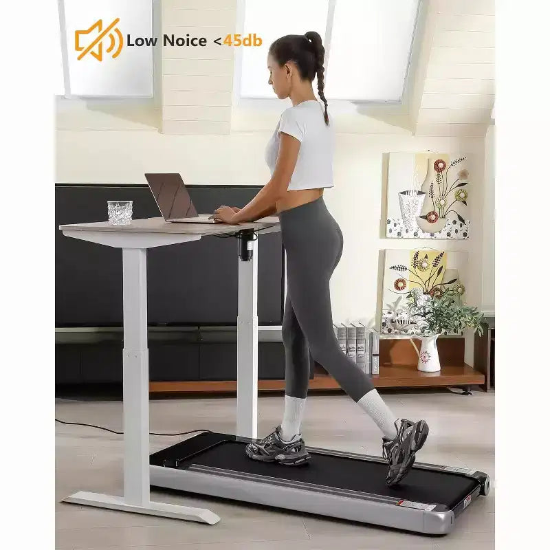 2.25HP Folding Electric Treadmill for Home Office, Space Saving, No Assembly Needed, Portable Treadmill for Office Home Exercise