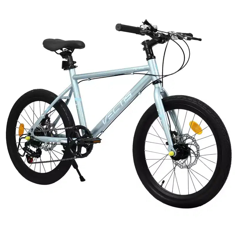 Okak 20IN Toddler Bike with 7-Speed and Steel Frame, Kids Bike with Dual Disc Brakes and 1.75IN Tires, Kids Cruiser Bikes for Boys & Girls