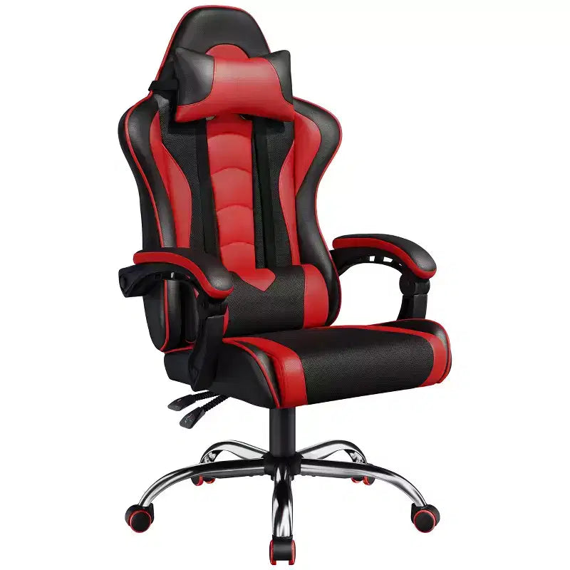 Yaheetech PU Leather Ergonomic Gaming Chair Executive Computer Chair with Padded Armrests